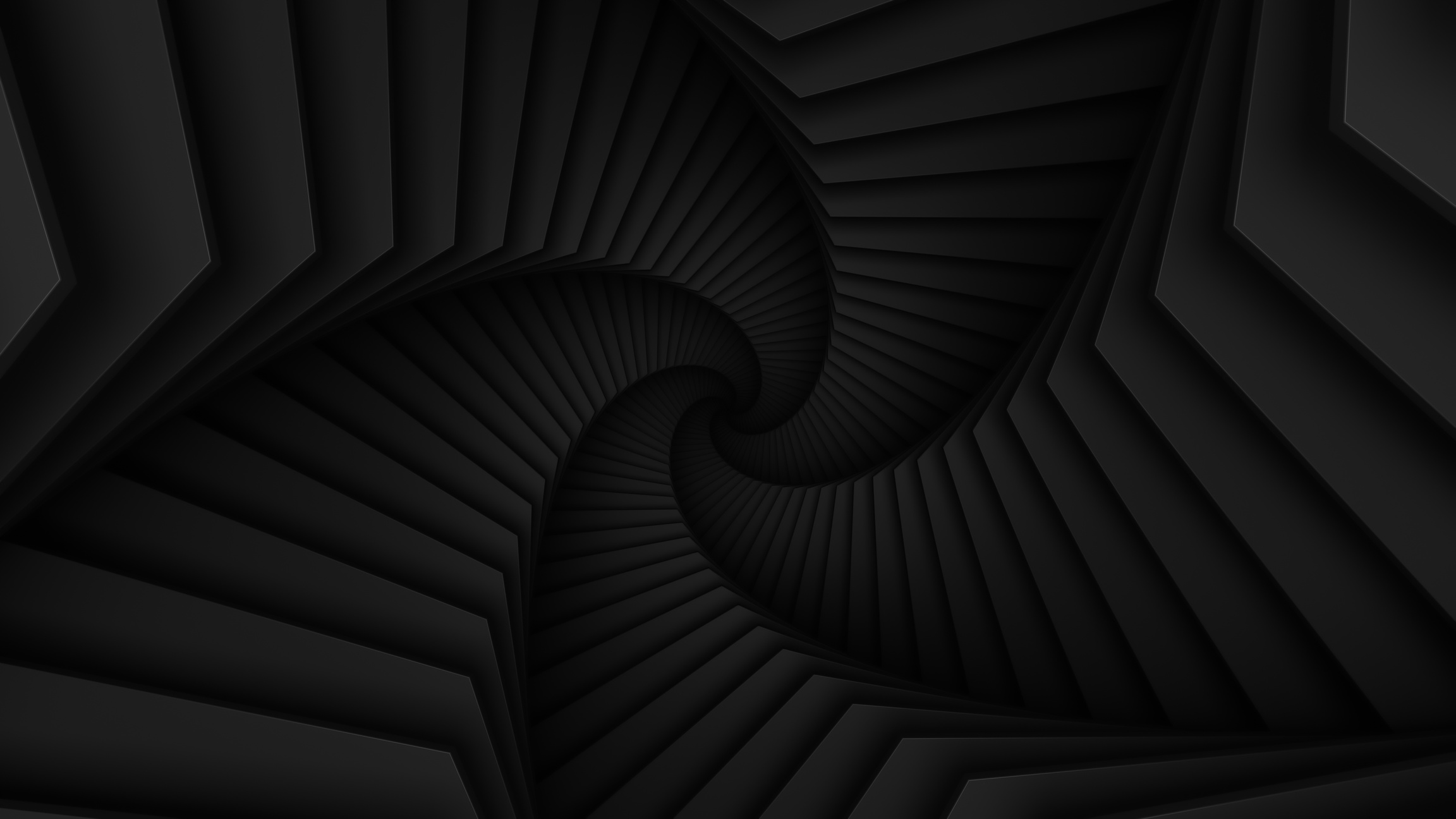 Black Staircase Background 