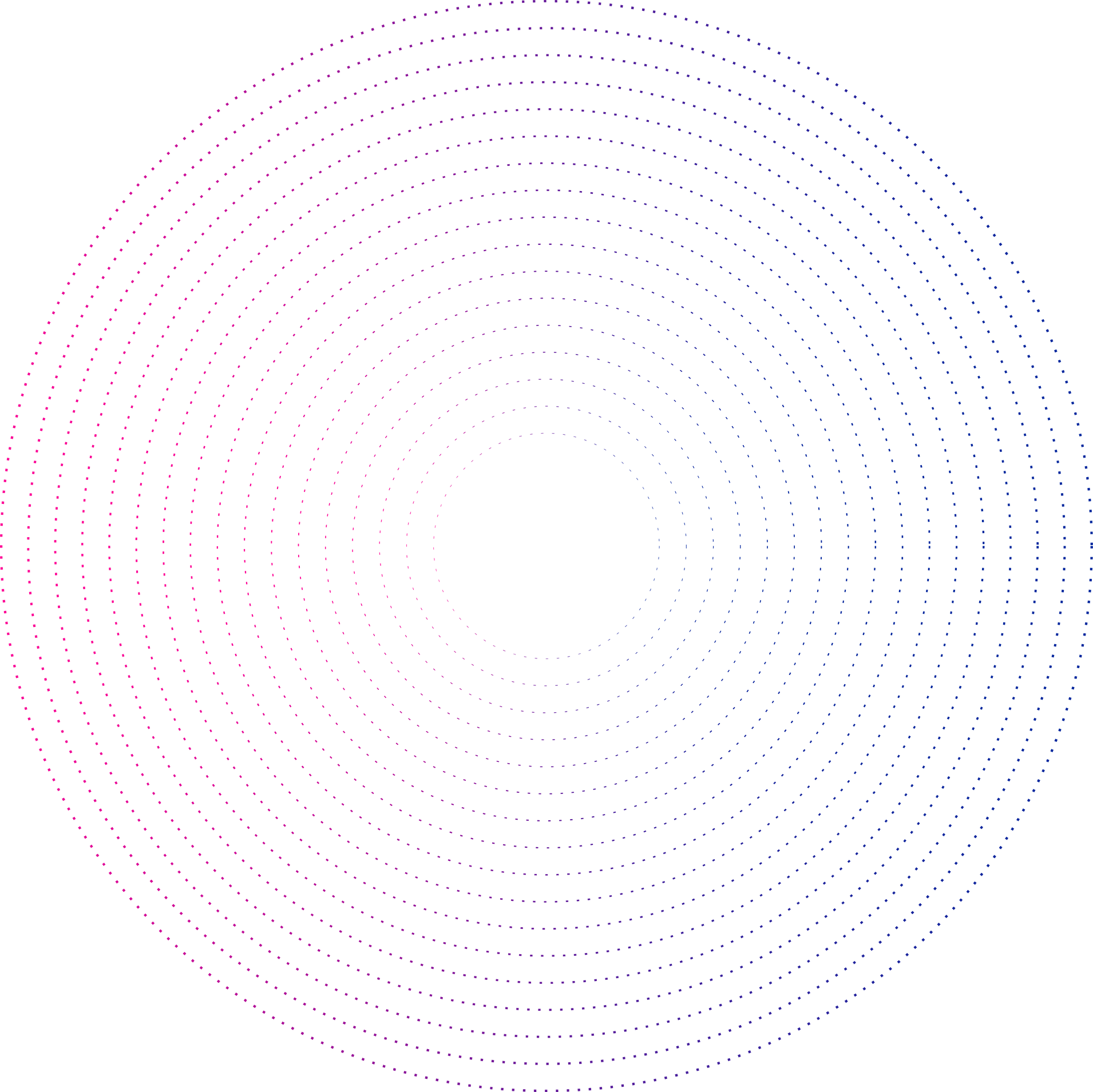 Dots circle gradient pattern. Halftone waved design element.